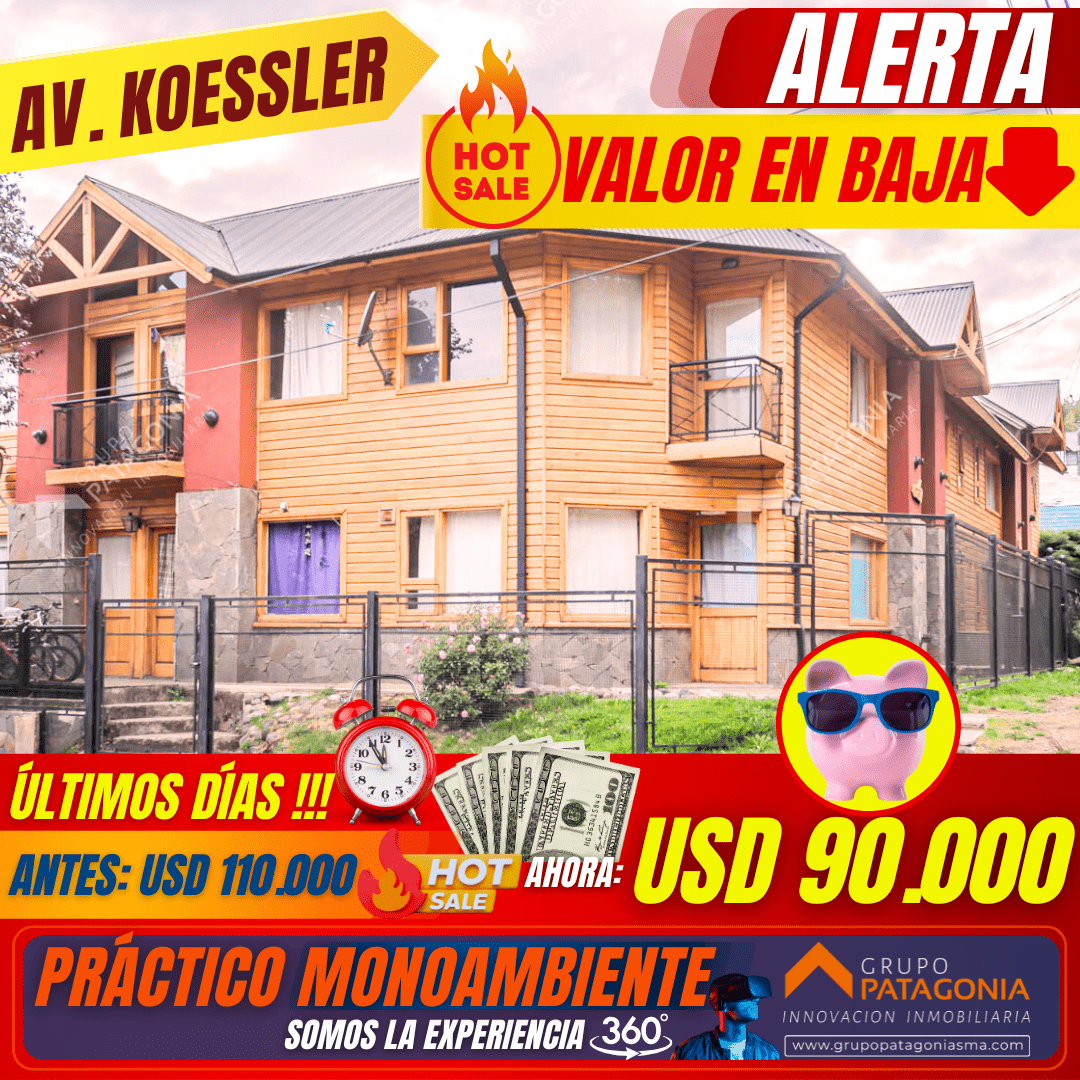 Departamento Monoambiente En Venta En San Martín De Los Andes, A Metros De La Avda. Koessler, San Martín De Los Andes, Neuquén, Patagonia Argentina