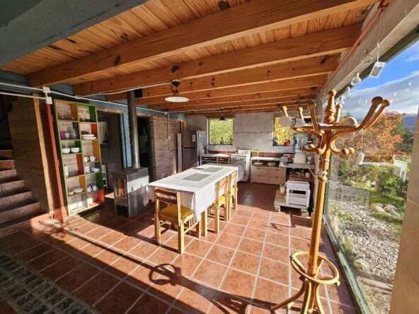 Casa De 4 Ambientes, 3 Dormitorios Y 2 Baños En Venta En Villa Lago Meliquina, San Martín De Los Andes, Neuquén, Patagonia Argentina / Ideal Para Vivir O Rentar Turísticamente !!!