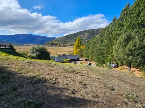 hermoso lote en venta en barrio cerrado peñon de lolog san martin de los andes