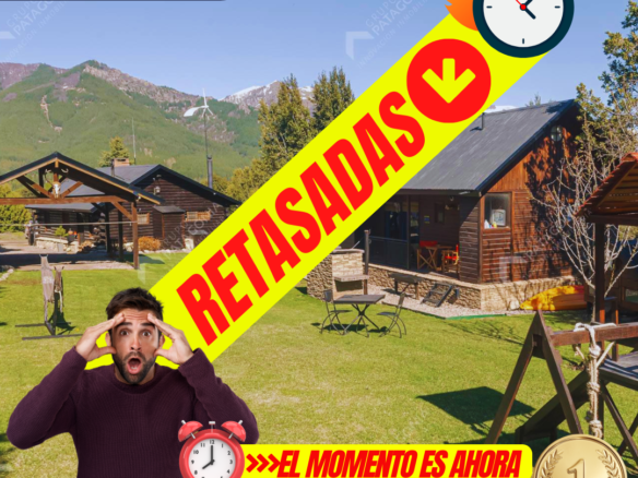 cabañas totalmente equipadas en venta en villa lago meliquina san martin de los andes neuquen patagonia argentina