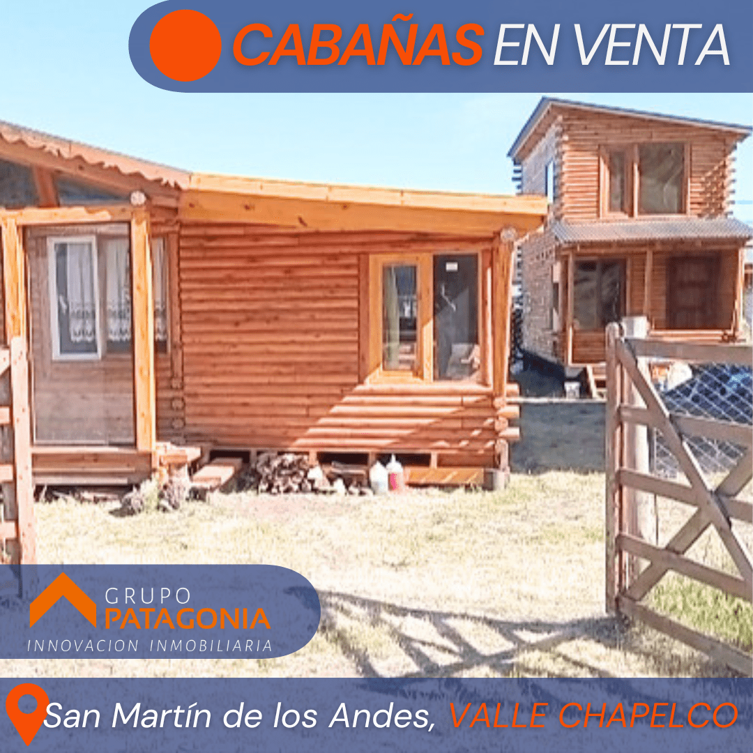 Cabañas En Venta En San Martín De Los Andes, Barrio Valle Chapelco, Neuquén, Patagonia Argentina