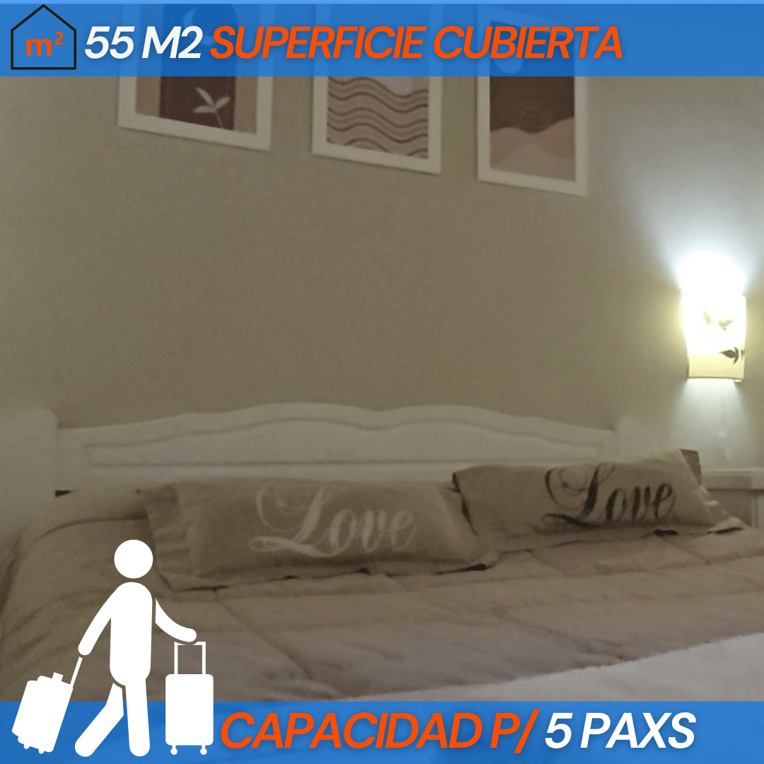 Departamento De 3 Ambientes Equipado Para Turismo En Zona Residencial De San Martín De Los Andes, Neuquén, Patagonia Argentina