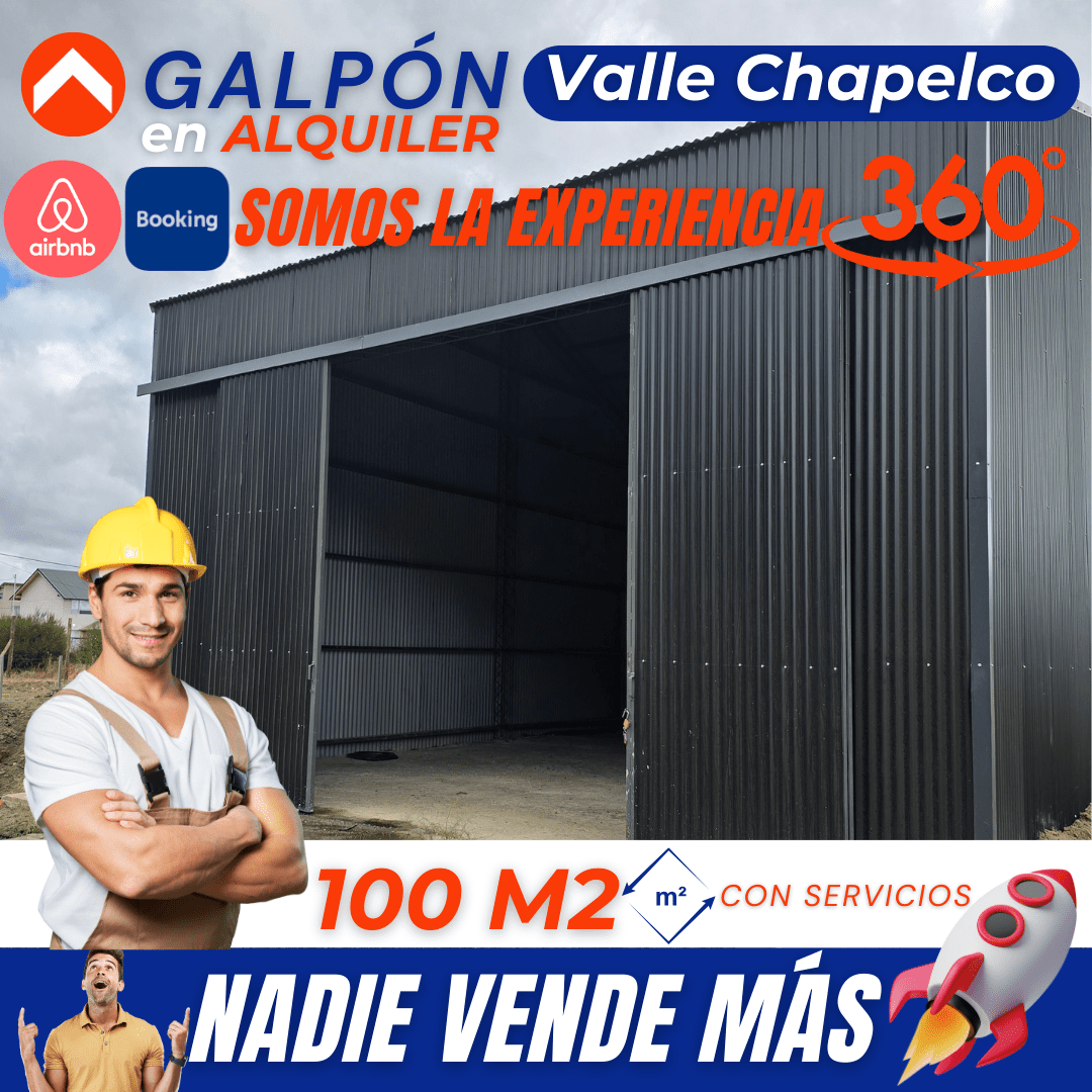 Galpón Depósito A Estrenar En Alquiler En San Martín De Los Andes, Barrio Valle Chapelco, Neuquén, Patagonia Argentina