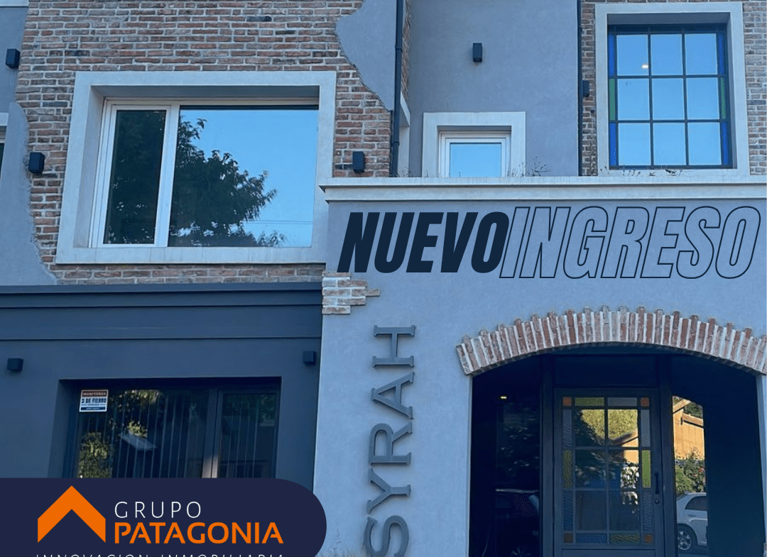 Departamento En Edificio Syrah Con Patio En San Martín De Los Andes