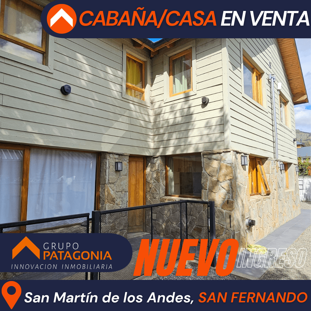 Cabaña Casa Venta San Martín De Los Andes Barrio San Fernando