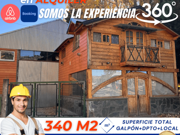 Galpón Con Oficina Y Departamento En Alquiler Sobre Ruta 40 San Martín De Los Andes Vega Maipú
