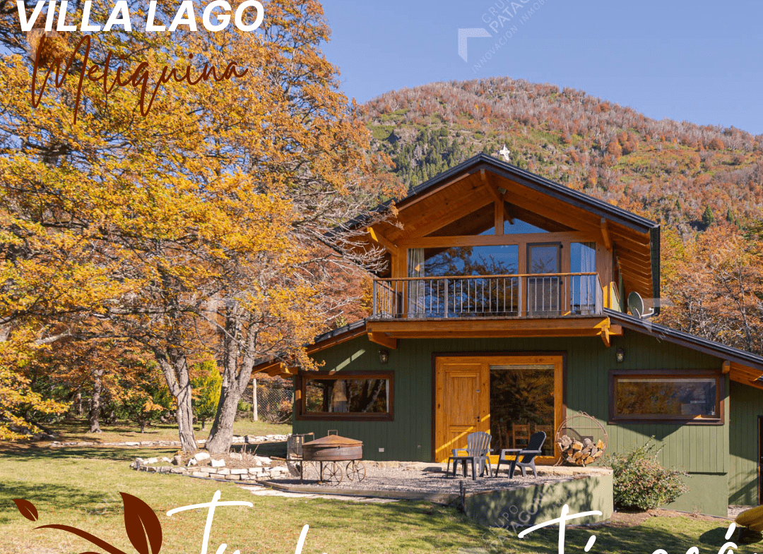 Cabañas Venta Villa Lago Meliquina San Martín De Los Andes Neuquen Patagonia Argentina