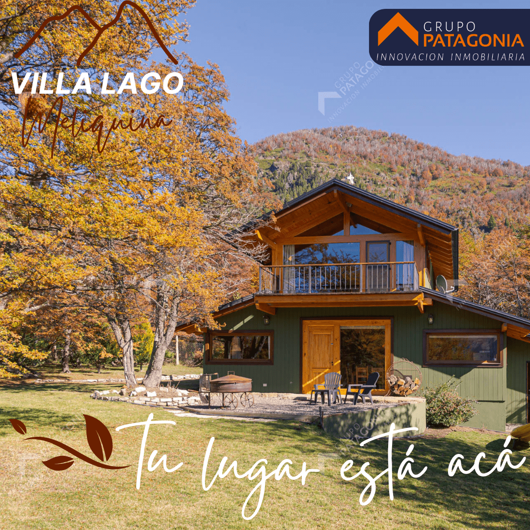 Cabañas Venta Villa Lago Meliquina San Martín De Los Andes Neuquen Patagonia Argentina