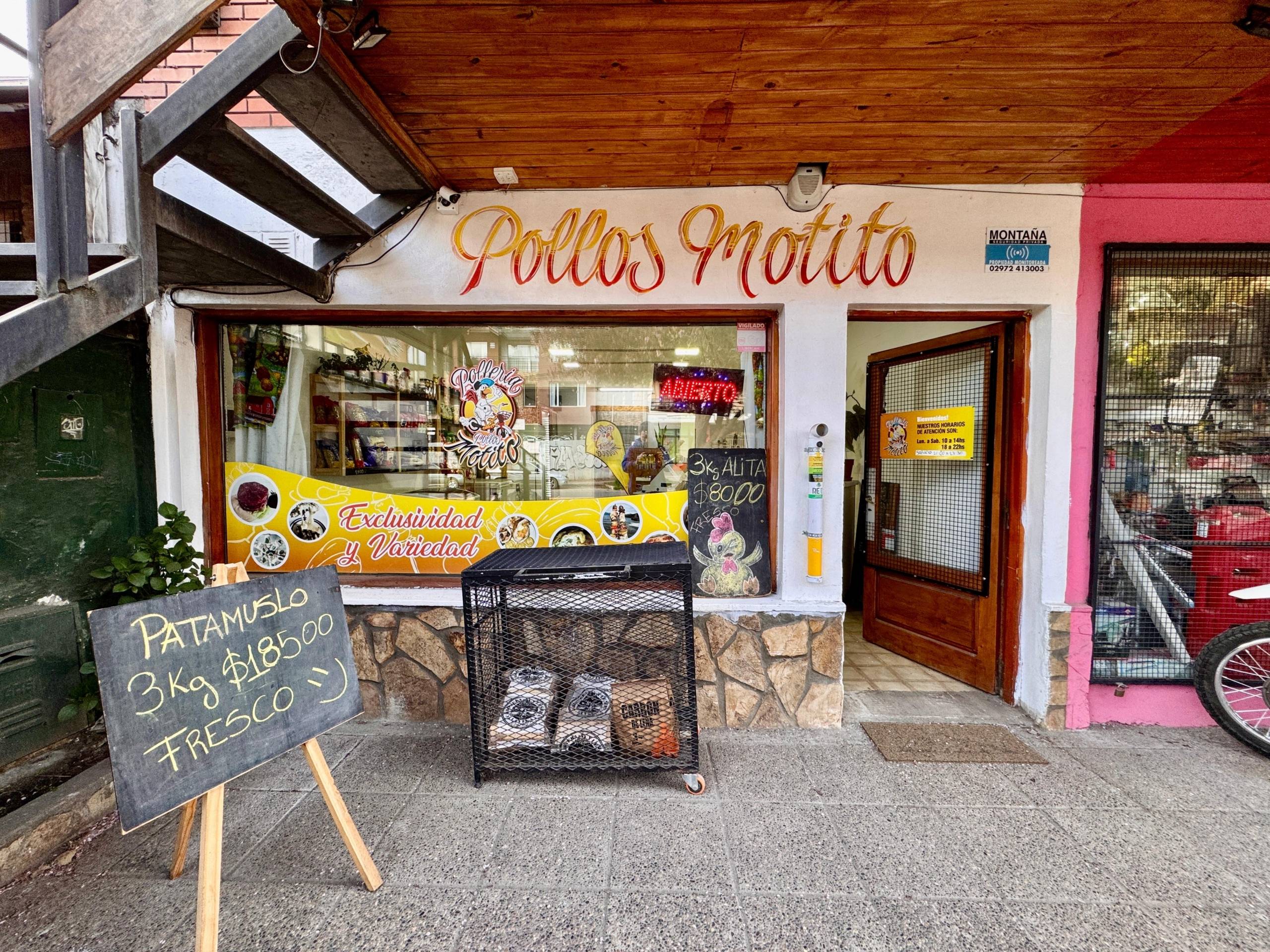 Fondo de comercio negocio en venta polleria motito san martin de los andes