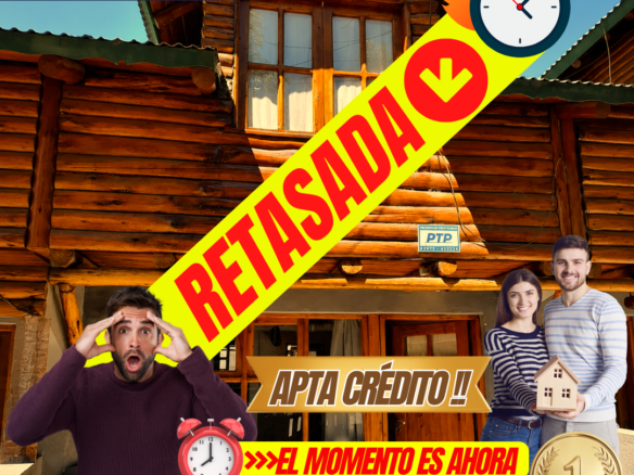 cabaña casa apta credito hipotecario en venta en zona centro residencial de san martin de los andes neuquen patagonia argentina