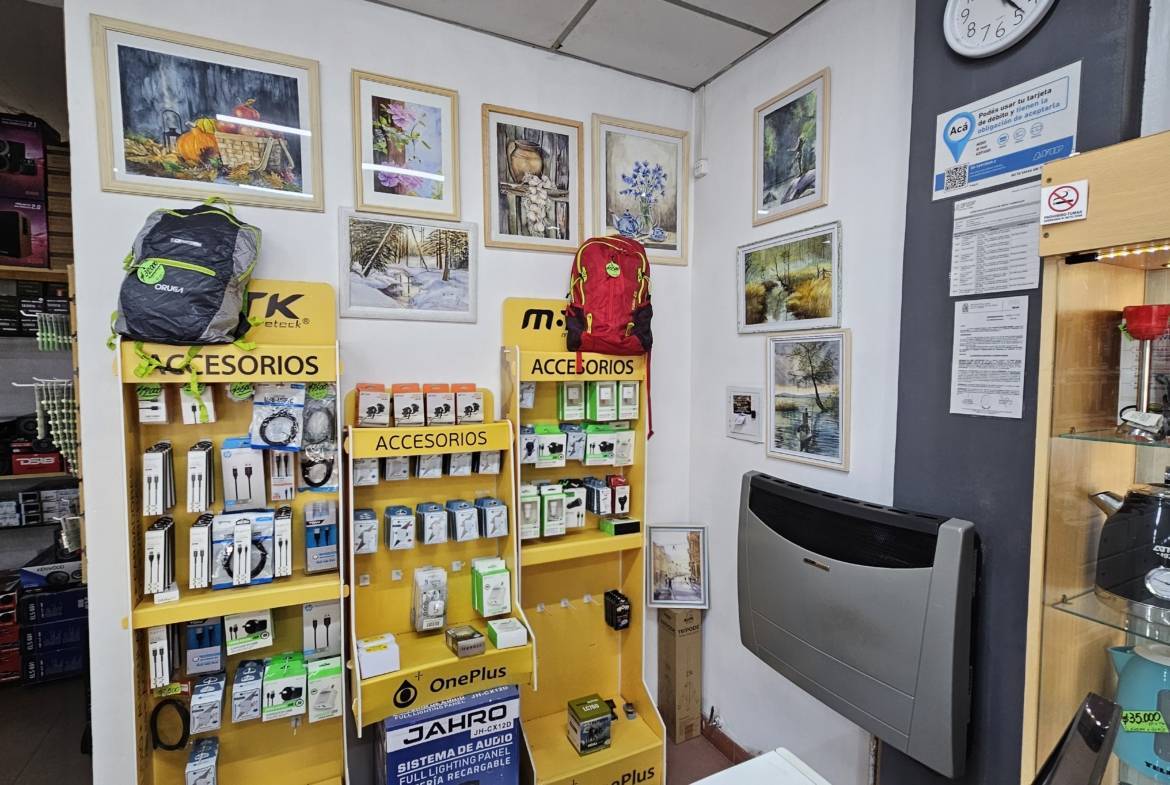 fondo de comercio electrónica en venta en san martin de los andes