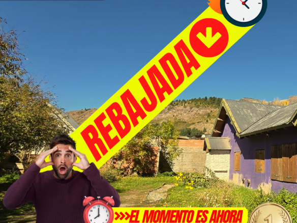 oportunidad de inversion casa barata mas lote en venta en barrio vega maipu san martin de los andes neuquen patagonia argentina