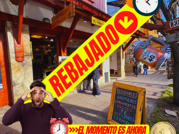 fondo de comercio negocio en venta en pleno centro de san martin de los andes neuquen patagonia argentina