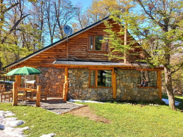 complejo de cabañas en venta en villa rio hermoso san martin de los andes neuquen patagonia argentina