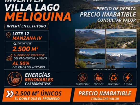 lote terreno barato en venta en villa lago meliquina san martin de los andes neuquen patagonia argentina