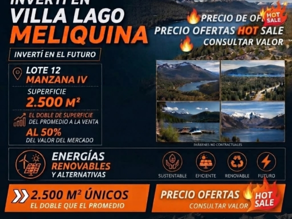 lote terreno barato en venta en villa lago meliquina san martin de los andes neuquen patagonia argentina