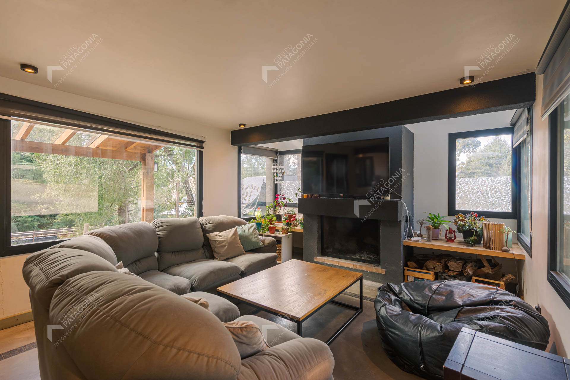 04 living room casa en alihuen alto
